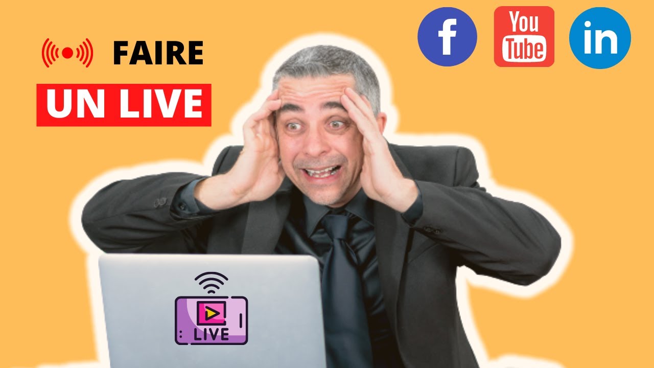 Comment Faire Un Live Sur Facebook, YouTube, LinkedIn - YouTube