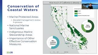 Conserving 30% of California’s Coastal Waters by 2030