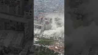 Drone video shows massive destruction from Turkey earthquake