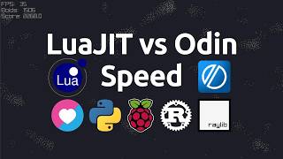 Benchmarking LuaJIT vs Odin speed on Raspberry Pi and Intel, plus Python and Rust!
