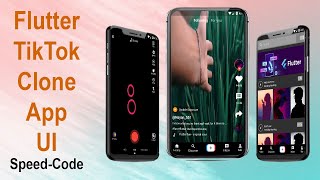 Flutter Building TikTok's Clone App UI - Speed Code