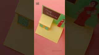 Teacher's Day Card idea/Best Teachers day greeting card letter #shorts #youtubeshorts  #teachersday