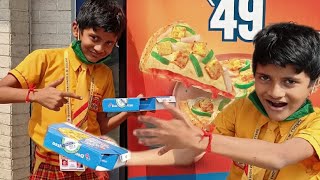 OMG Domino's Pizza 🍕😋 only 49 RS#dominospizza#foodlover#pizzalover#youtube#youtubevideo
