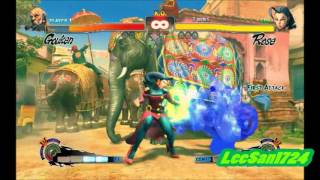 Ultra Street Fighter 4-Gouken vs Rose