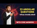 🔥 REAL Angular Developer Interview Questions from Infosys First Round — Answered with Code!