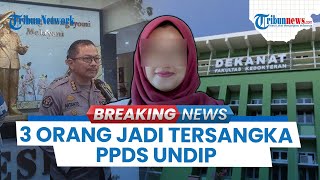 🔴BREAKING NEWS [PORTRAIT] Polisi Tetapkan 3 Tersangka Kasus Pemerasan Dokter Aulia PPDS UNDIP