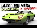 Preview of the Lamborghini Miura