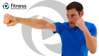 Cardio KickBoxing and Core Workout - Jump Rope and Kickboxing Tabata Workout