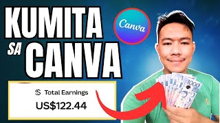 $122.44$ KUMITA SA CANVA | PAANO KUMITA SA CANVA GAMIT ANG RAKET PH