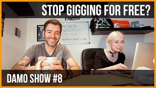 WHEN SHOULD MUSICIANS STOP GIGGING FOR FREE? How to get paid as a musician/band
