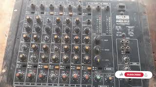 AHUJA AMX812 MIXER REPAIR