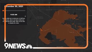 How to use the Marshall Fire Map website