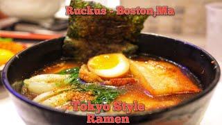 Ruckus - Chinatown - Boston - Tokyo Style Ramen -The Dope Yolk - Crispy Heirloom Potatoes