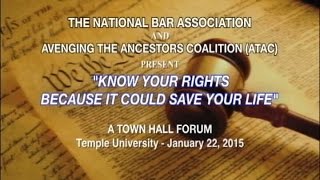 KNOW YOUR RIGHTS - National Bar Association Forum - 2015