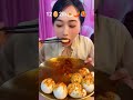 12eggs🥚 2lb🍝🌶️🔥 🥵 spicy noodles eating challenge asmr eating noodles eggs food shorts