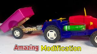 Amazing Modification | I built the Jack System of the Tractor Trolley