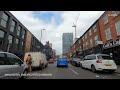 manchester england uk driving tour 4k