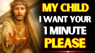 ✝️God Says: “Jesus Is Calling You... Don’t Ignore This 1 Minute”😭🙏 | God's message today |