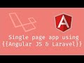 #7 AngularJS Form with Validations - SPA Laravel & AngularJS