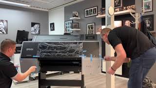 Epson SureColor SC-P7500 Unboxing