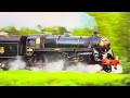 the no.4472 ‘flying scotsman’ and no.73082 ‘camelot’ on “102 dalmatians” from *disney*. rail 2025