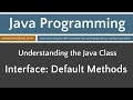 Learn Java Programming - Interface: Default Methods Tutorial