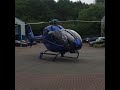 McGurk Performance Cars Helicopter Take off. Eurocopter Airbus Eurocopter EC120B take off