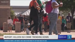 "Lets be as proactive as we can possibly be" | Killeen ISD crime trending down