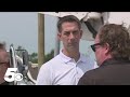 Sen. Tom Cotton visits Northwest Arkansas to survey tornado damage