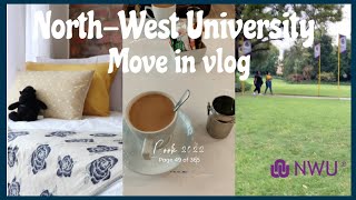 North-West university move in vlog | Uni Diaries vlog 02: unpacking + going on campus | Rata K