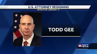 Todd Gee resigns as US attorney in Mississippi