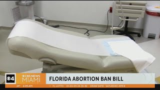 Florida lawmakers expected to approve six week abortion ban