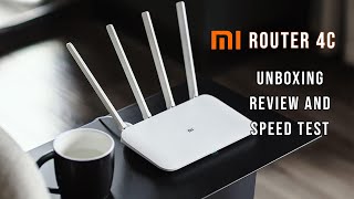 Increase Your WIFI Range with MI ROUTER 4C | Full Review and Speed Test| GIVEAWAY ALERT!! | Hindi