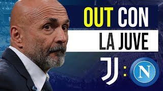 Juve-Napoli, ennesima tegola per Spalletti