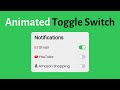 CSS Animated Toggle Switch (No JavaScript) | webIQ