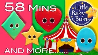 Learn with Little Baby Bum | Songs About Shapes | Nursery Rhymes for Babies | Songs for Kids
