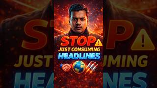 Stop Just Consuming Headlines