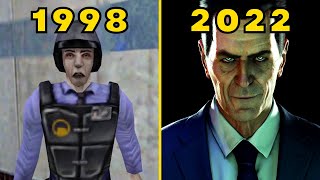 Evolution of Valve Games 1998-2022
