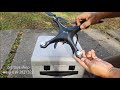 x35 gps brushless drone review and test