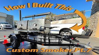 DIY Smoker Trailer Build Part 7