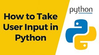 Python Tutorial 6 - How to Take User Input in Python