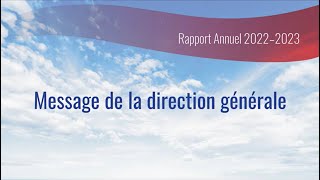 FFTNL - Rapport Annuel 2021-2022 - Direction Générale