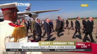 Egyptian Foreign minister in Berlin for bilateral talks