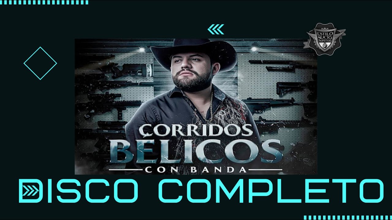 Disco Corridos Belicos Con Banda Completo - Luis R Conriquez Mix - YouTube