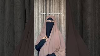 Turn Your Hijab into a Khimar Easy\u0026 Quick Tutorial #tutorial #hijabi #hijabstyle#explore #viralshort