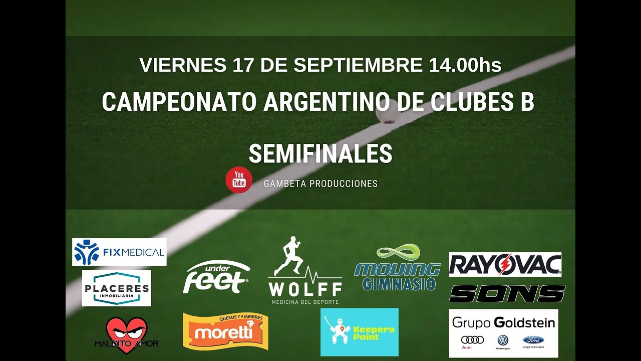 Semifinales Campeonato Argentino De Clubes B - YouTube