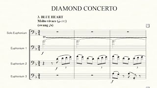 Diamond Concerto 3.BLUE HEART/ダイアモンド・コンツェルト　ユーフォニアム4重奏