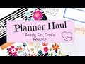 *HAUL* | Happy Planner Release | Ready, Set, Goals | December 2019