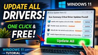 Update All Drivers on Windows 11 for FREE (One-Click Method)