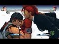 Super Street Fighter 4 IV AE PC Ryu Playthrough + Secret Evil Ryu Boss fight 1/2